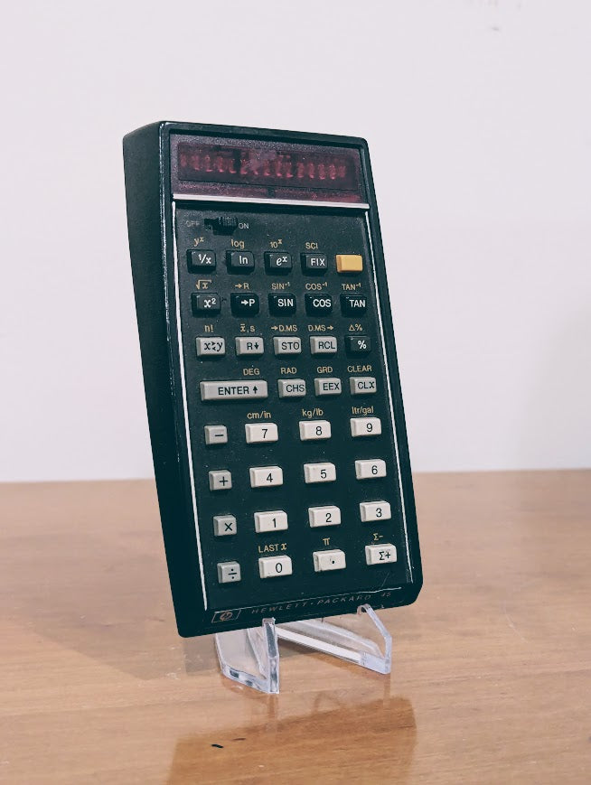 Hewlett Packard Electronic Calculators (1972Present) Westport Tech