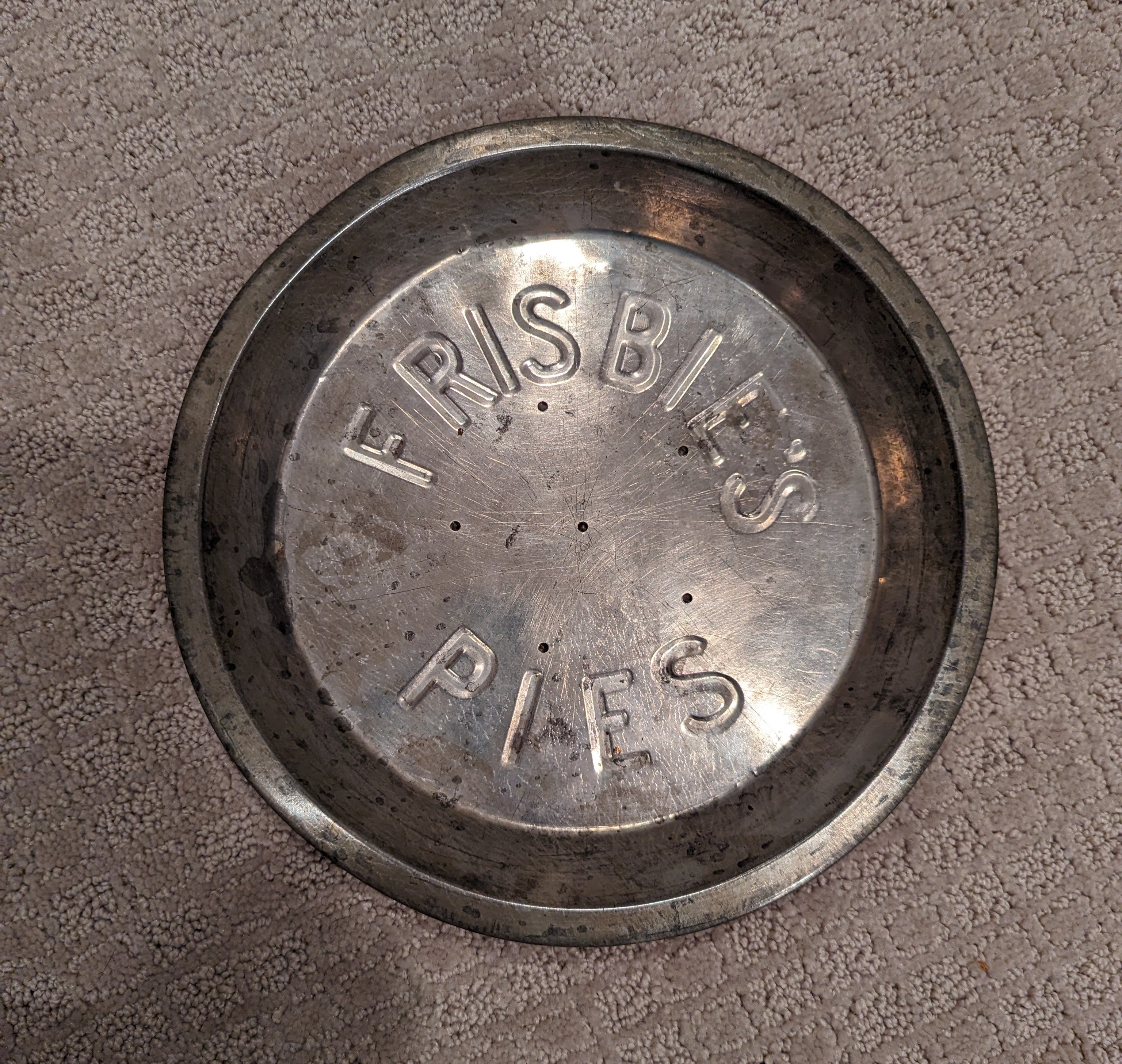 Frisbies Pies Tin C 1920s Westport Tech Museum