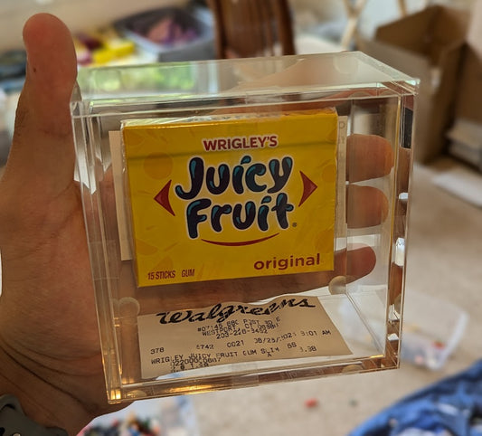 Wrigley's Juicy Fruit Gum - The 50th Anniversary of the First UPC Barcode Scan!