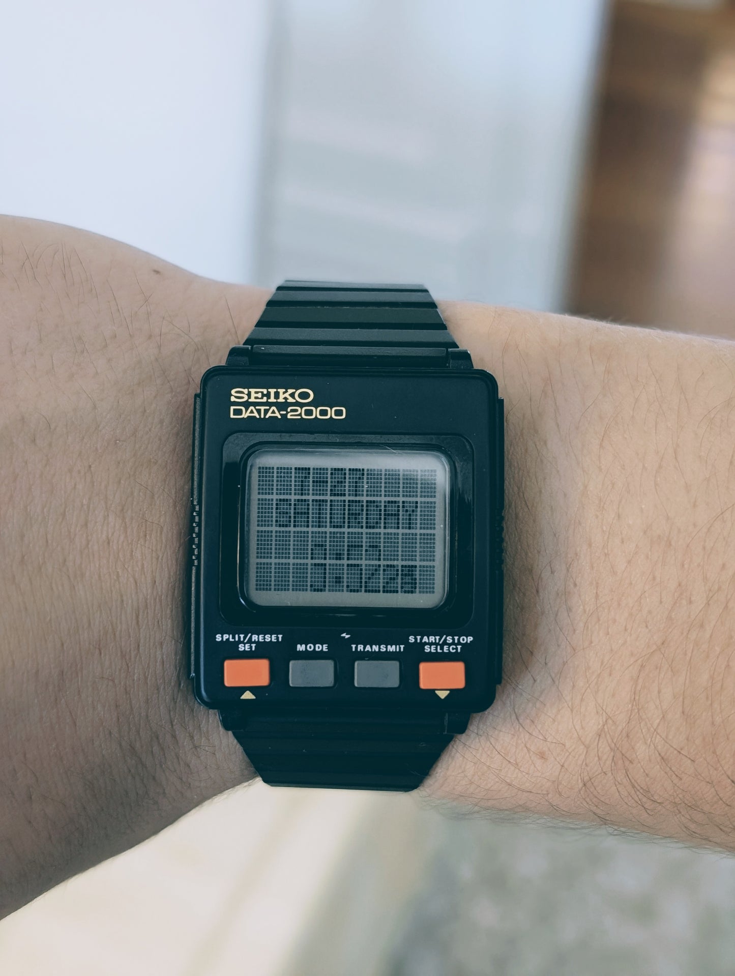 Seiko DATA-2000 - The First "Smartwatch" (1983-1984)