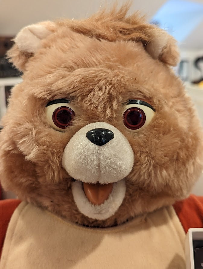 Teddy ruxpin bear deals 1985