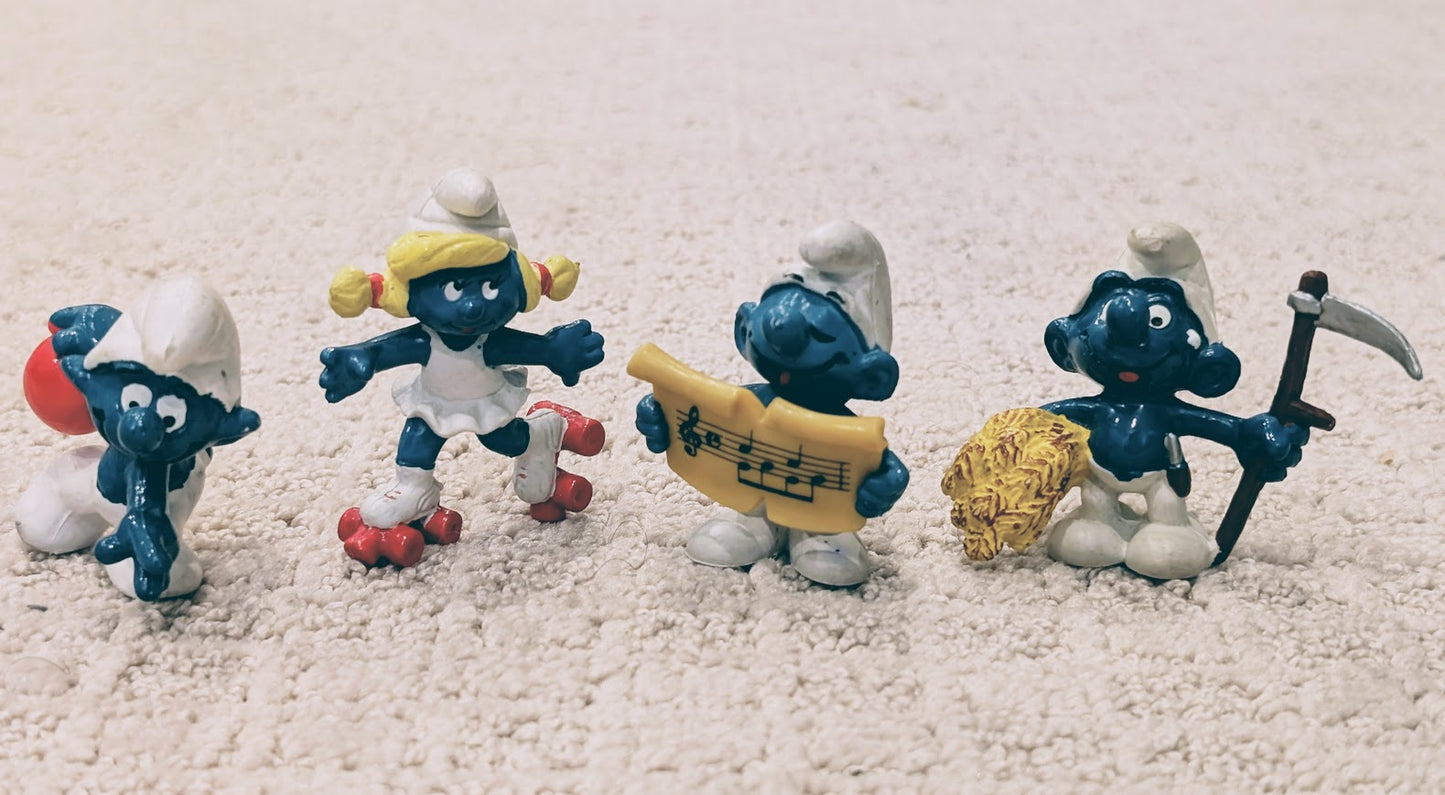 Schleich Smurfs & "The Smurfs" Cartoon (1981-1989)