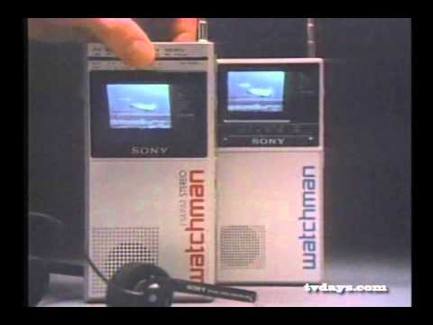 Sony Watchman Line (1982-2000) – Westport Tech Museum